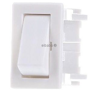 Переключатель-качелька, малый, однополюсный - миниатюрный кнопочный переключатель 100437