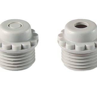 Резьбовая втулка M12 - Закрытый кабельный ввод, серый цвет, 112 MGG