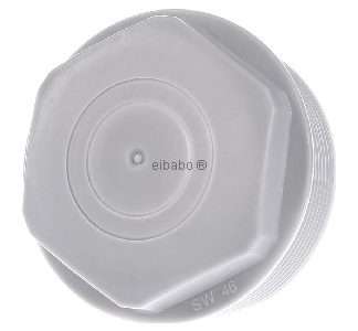 Резьбовой сальниковый ниппель M50 - Кабельный ввод закрытого серого цвета 150 MGG