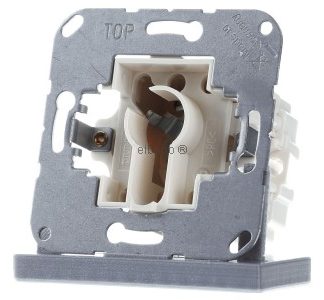 Однополюсный ключевой выключатель - Переключающий контакт с кнопкой 1 133.15