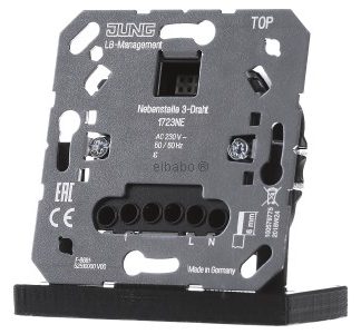 Трехжильный удлинитель - Электронный вспомогательный выключатель 1723 NE