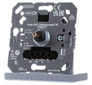 Поворотный контроллер Power DALI TW — блок управления для системы управления освещением 1741 DSTE.