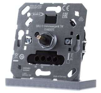 Поворотный блок управления DALI-2 TW — блок управления для 1-канальной системы управления освещением...