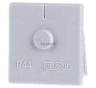 Используется для водонепроницаемого кабеля Ger. - Кабельный ввод закрытого серого цвета 190-354