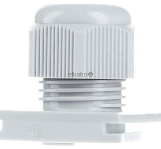 Используется для водонепроницаемого немецкого кабеля. - Кабельный ввод, серый 193-2