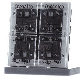 Модуль кнопок для универсального 8-створчатого механизма - Кнопка нажатия 4008 TSM