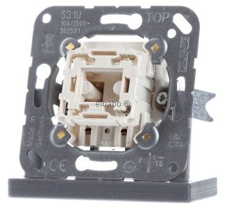 1-полюсная нормально разомкнутая кнопка 531 U