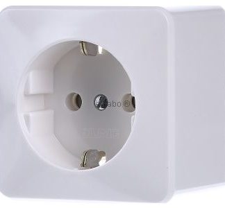 Розетка Schuko альпийского цвета - электрическая розетка WW 620 А