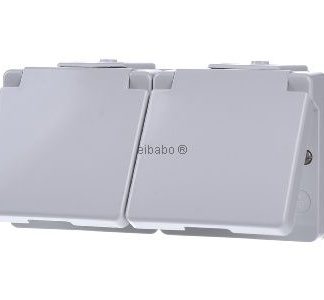 Двухпозиционная розетка Schuko - электрическая розетка 622 WW