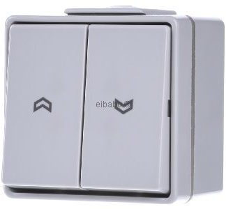 Переключатель для рулонных штор, белый, однополюсный, 639 VW