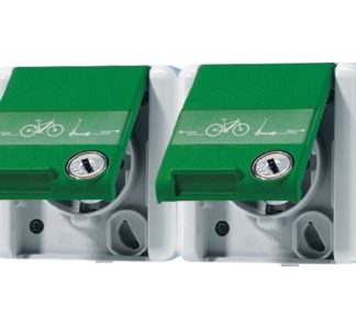 Двойная розетка SCHUKO 16 А 250 В - Розетка (8220 GN NAWSLEB)