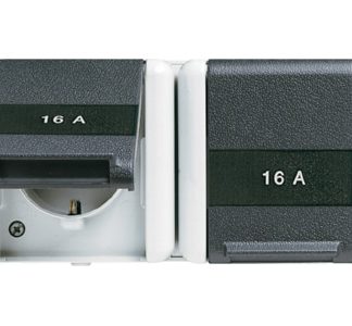 Розетка Schuko 2x IP44 со шкалой. - Электрическая розетка 8220 KINAW