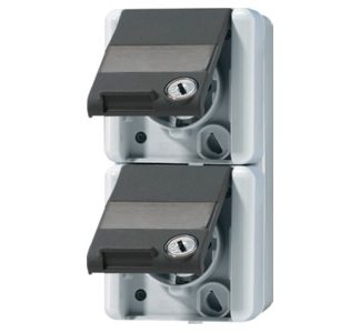 Двухпозиционная розетка SCHUKO 16A 250V - Вилка 822 NAWSL