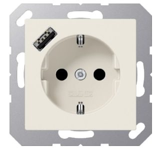 Розетка SCHUKO с USB-портом типа A - Вилка A1520-18A