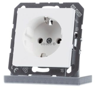 Розетка Schuko - Вилка A1520BFWWM