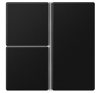 Полный комплект трехпозиционного ключа - крышка переключателя черная A403TSASWM