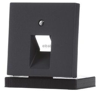 Крышка разъема UAE, антрацитово-матовая - ZEA / IAE (ISDN) A 569-1 BF PL UA ANM пластина