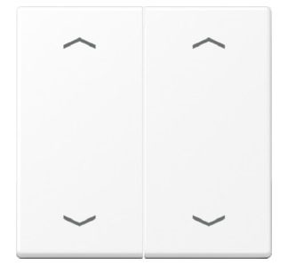 Чехол для жалюзи с изображением стрелок, белоснежный матовый. A 102 P BF WWM