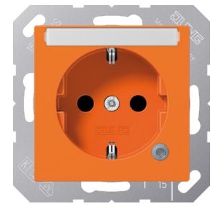 Розетка Schuko 16A 250V с защитой от случайного контакта - электрическая розетка A 1...