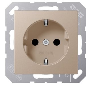 Розетка Schuko 16A 250V без зажимов - электрическая розетка A 1520 N CH