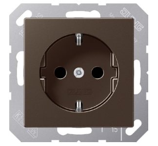 Розетка Schuko 16A 250V без зажимов - электрическая розетка A 1520 N MO