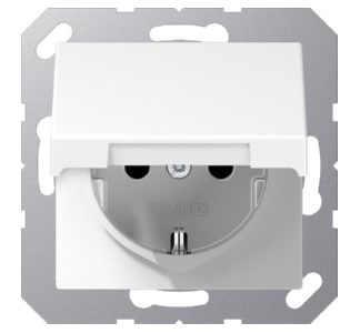 Розетка SCHUKO 16 А 250 В, альпийский белый - Розетка (A 1520 NBFKL WW)