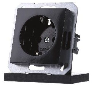 Розетка Schuko 16A 250V - электрическая розетка A 1520 SW