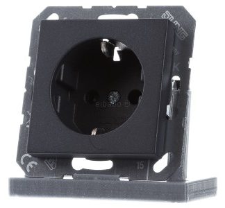Розетка SCHUKO 16 А 250 В, антрацит - Розетка ( A 1521 BF ANM