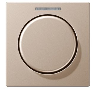 Крышка цвета шампанского с поворотным датчиком - крышка диммера A 1540 KO5 CH