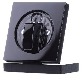 Черная крышка поворотного переключателя - Черная глухая крышка A 1541 BF SW