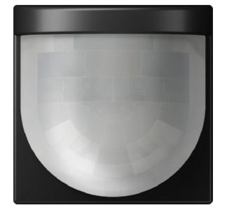 Автоматический выключатель, стандартный, графитово-черный матовый - датчик движения 15 м A 17280 SWM