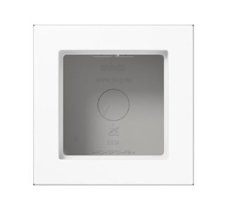 Накладная крышка, 1 шт., альпийский белый - Одинарный накладной корпус, белый A 5581 BF A WW