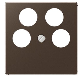 Крышка Mokka для 4-контактного разъема спутникового телевидения - SAT A 561-4 SAT2 MO пластина