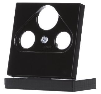 SAT-TV-Steckd. Black - SAT A 561 BF PL SAT SW Plate