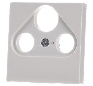 Белая крышка для разъема спутникового телевидения - плата SAT A 561 PLSAT