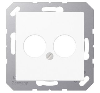 Защитные накладки на динамики 2 шт., белый цвет Alpine - пластина для подключения динамиков A 562-2 BF WW