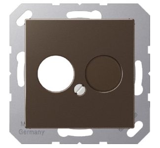 Крышка Mokka для 2 маленьких разъемов — для подключения панельного громкоговорителя A 562 MO.