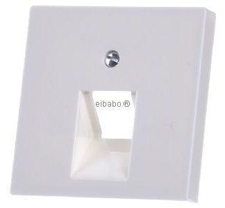 Белая альпийская крышка для розетки IAE/ZEA - пластина ZEA/IAE (ISDN) A 569-1 BFPLUA WW