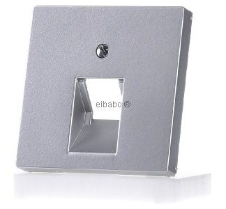 Алюминиевая крышка розетки IAE/ZEA - пластина ZEA/IAE (ISDN) A 569-1 PLUA AL