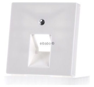 Белая альпийская крышка для розетки IAE/ZEA - пластина ZEA/IAE (ISDN) A 569-1 PLUA WW