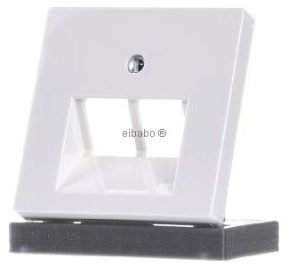 Белая альпийская крышка для розетки IAE/ZEA - пластина ZEA/IAE (ISDN) A 569-2 BFPLUAWW