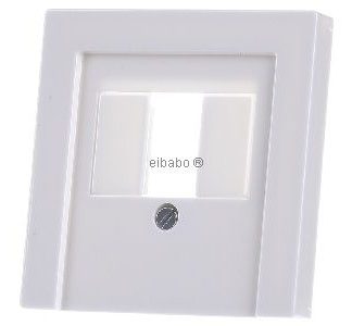 Белая альпийская крышка для разъема TAE - пластина TAE A 569 BFPLT WW