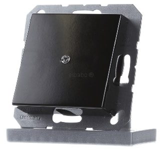 Черный кабельный вывод с защитой от натяжения - Базовый элемент с центральной крышкой A 590 A SW