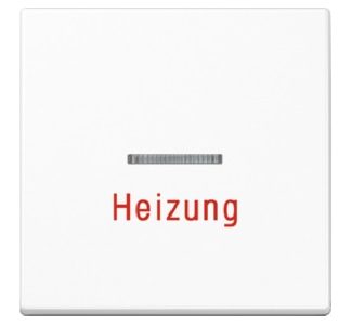 Аварийный выключатель отопителя типа качелька, белый, цвет Alpine - Крышка выключателя/кнопки, белый, A 590...