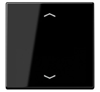 Черные стрелки-индикаторы поворота - Чехол для жалюзи черного цвета A 590 BF P SW