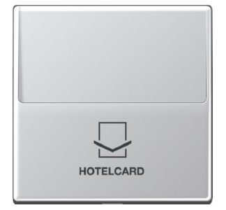 Алюминиевый карточный выключатель для гостиничных номеров без вставки кнопки - накладка на выключатель/кнопку