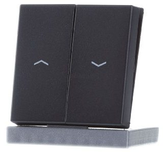 Символы рокера, стрелки, 2-f, антрацитовый матовый - Чехол для жалюзи A 595 BF P ANM