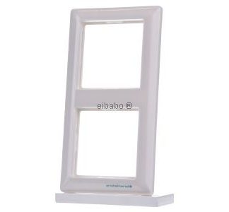 Двойная рама, арктический белый, горизонтальная/вертикальная - двухсекционная рама, белый ABAS 582 WW