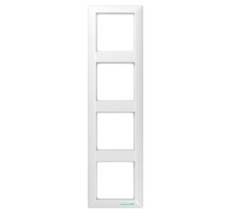 Четырехсекционная рама по горизонтали/вертикали - четырехсекционная рама белого цвета ABAS 584 WW