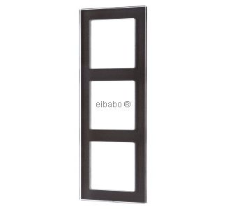 Стеклянная рама, трехсекционная, цвет мокко, горизонтальная/вертикальная, каркас для трехместного кресла AC 583 GL MO